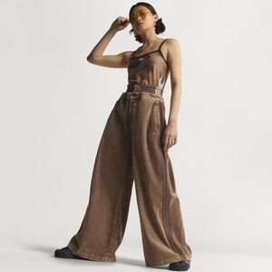 ADIDAS CORDUROY SST OVERSIZED PANTS